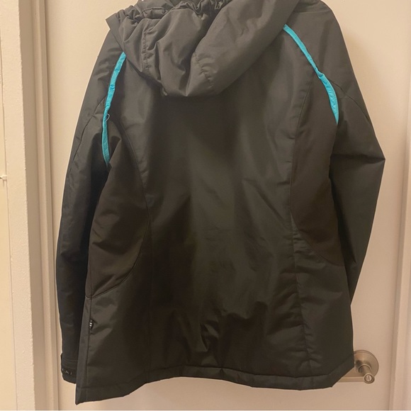 Nautica two in one winter coat! L/XL in great condition. Black with teal - Picture 2 of 12